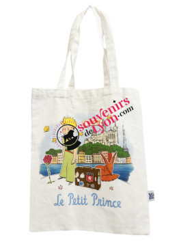 Tote bag le Petit Prince Lyon chez souvenirsdelyon.com