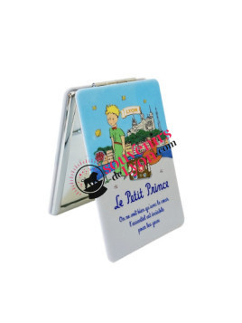 Miroir de poche Le Petit Prince Lyon chez souvenirsdelyon.com