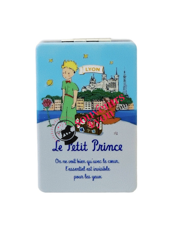 Pocket mirror The Little Prince Lyon chez souvenirsdelyon.Com
