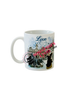 Mug Lyon Monuments chez Souvenirsdelyon.com