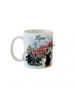 Mug Lyon Monuments chez Souvenirsdelyon.com