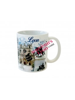 Mug Lyon Monuments chez Souvenirsdelyon.com