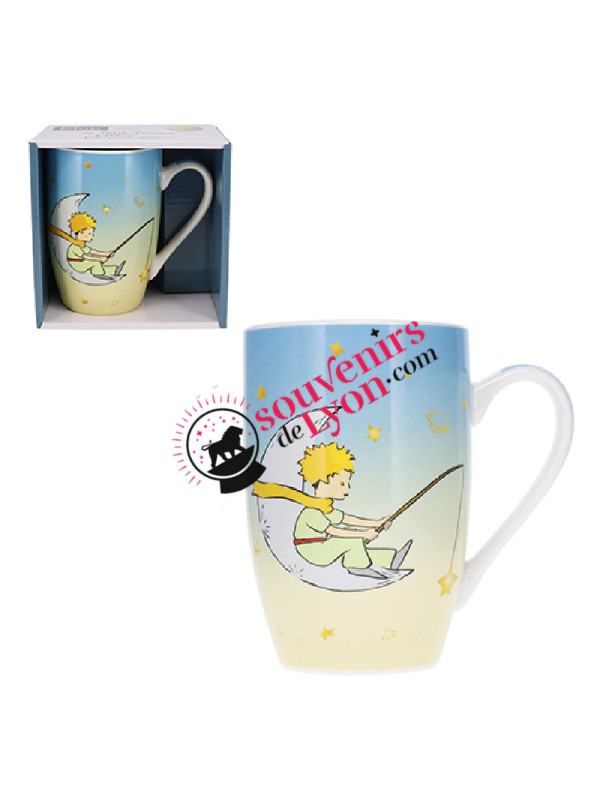Mug XL le Petit Prince sur la Lune chez souvenirsdelyon.com