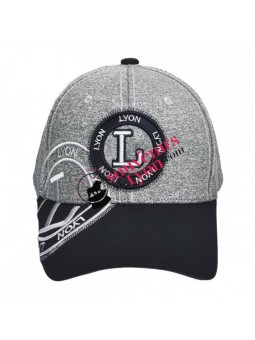 Casquette Lyon Robin Ruth bleue/grise chez Souvenirsdelyon.com