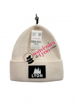 Beanie Lyon Robin Ruth white chez souvenirsdelyon.com