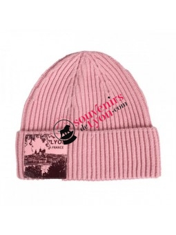 Beanie Lyon City Robin Ruth pink chez souvenirsdelyon.com