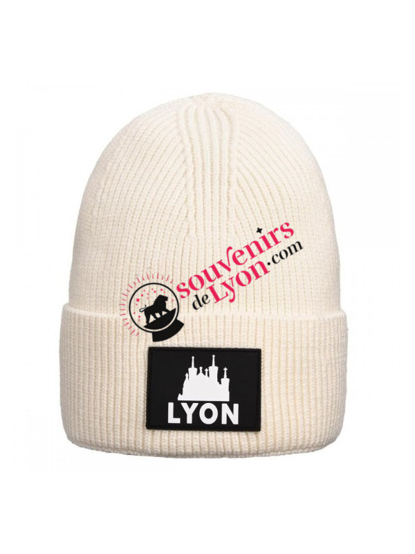 Bonnet Lyon Fourvière Robin Ruth écru chez souvenirsdelyon.com