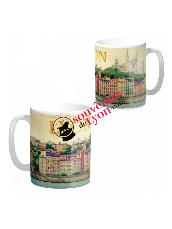 Mug Lyon vintage chez Souvenirsdelyon.com