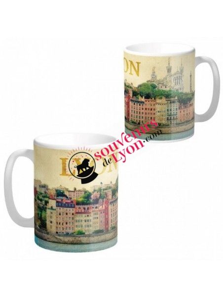 Mug Lyon vintage chez Souvenirsdelyon.com
