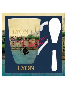 Mug Lyon rétro chez Souvenirsdelyon.com