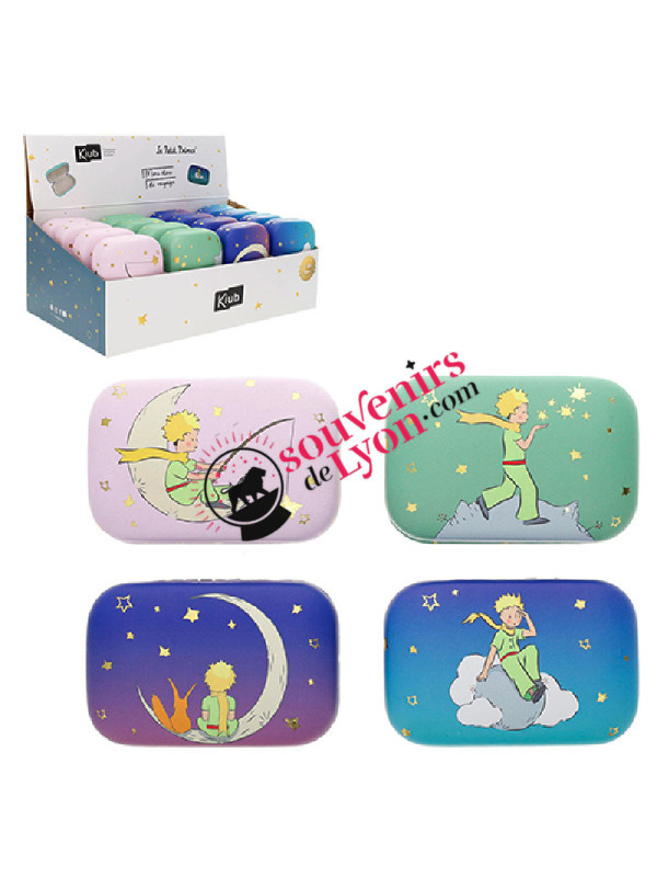 Mini étui de voyage Le Petit Prince avec les étoiles chez souvenirsdelyon.com