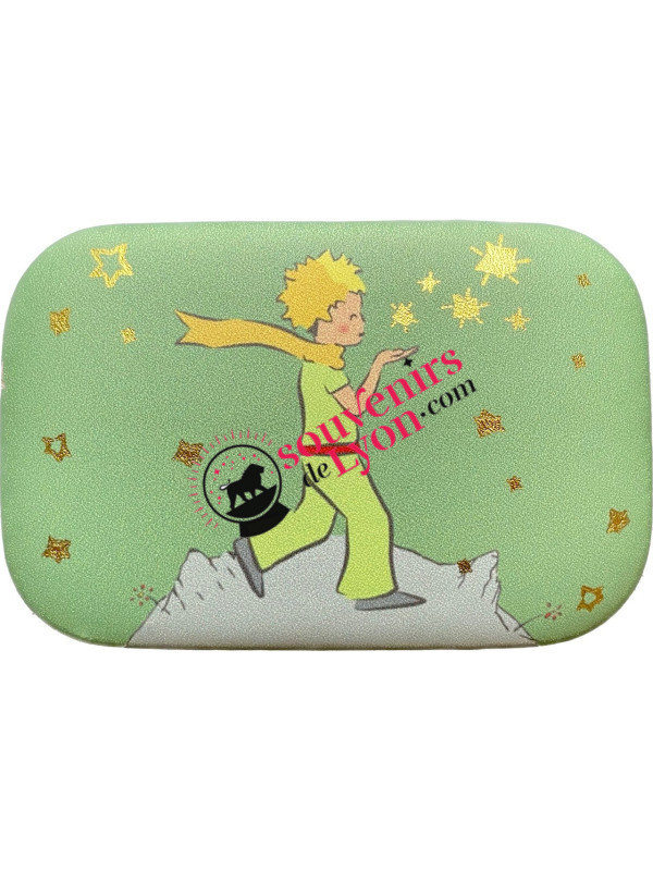 Mini étui de voyage Le Petit Prince avec les étoiles chez souvenirsdelyon.com
