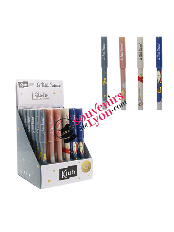Mini Stylo Le Petit Prince avec sa Rose chez Souvenirsdelyon.Com