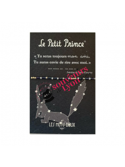 Bracelet Le Petit Prince Code Morse mon ami chez Souvenirsdelyon.Com