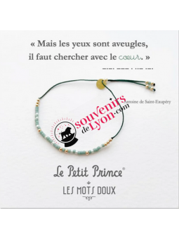 The Little Prince Bracelet Morse Code Heart 1 at Souvenirsdelyon.Com