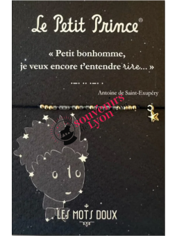 Bracelet Le Petit Prince Code Morse rire chez Souvenirsdelyon.Com