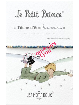 The Little Prince Bracelet Morse Code happy at Souvenirsdelyon.Com