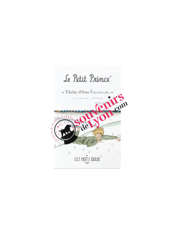 The Little Prince Bracelet Morse Code happy at Souvenirsdelyon.Com