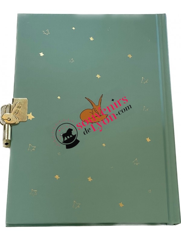 Carnet secret A5 Le Petit Prince étoiles  chez Souvenirsdelyon.Com