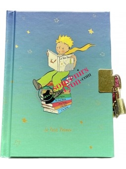 Secret notebook the Little Prince blue at Souvenirsdelyon.Com