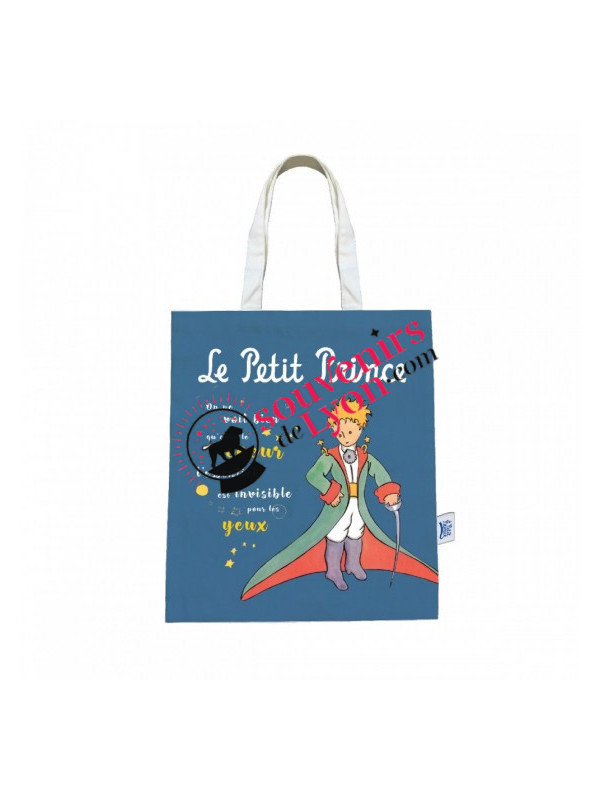 Tote bag The Little Prince in cape and sword Souvenirsdelyon.com