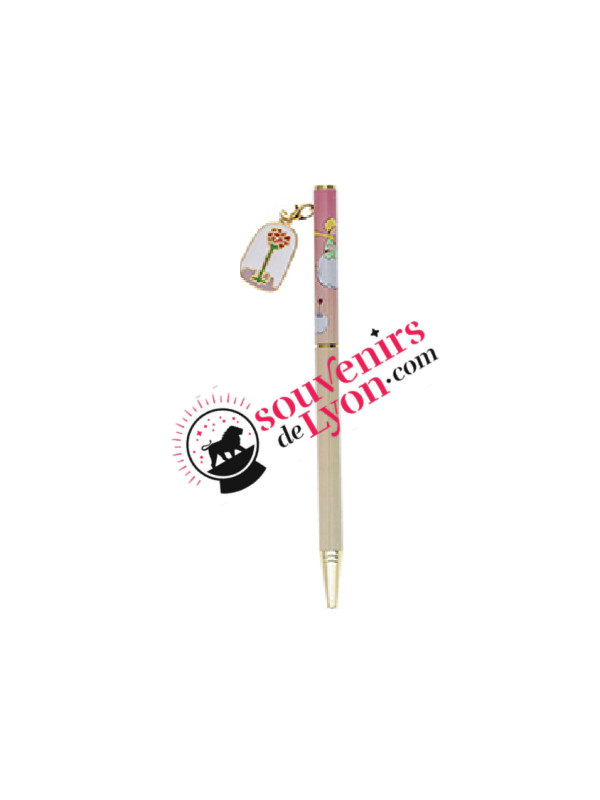 Stylo breloque Le Petit Prince Rose chez Souvenirsdelyon.Com