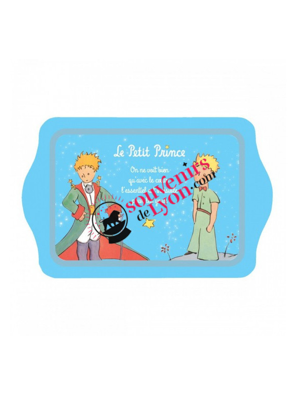 Plateau le Petit Prince bleu clair chez Souvenirsdelyon.com