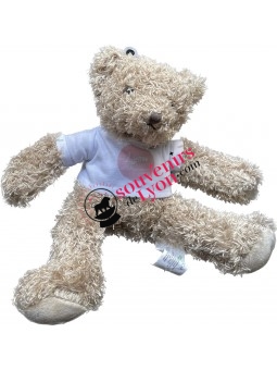 Peluche ours Lyon 1 chez Souvenirsdelyon.Com