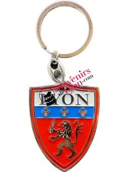 Lyon Coat of Arms Keychain at Souvenirsdelyon.Com