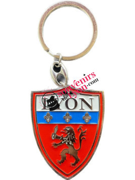 Lyon Coat of Arms Keychain at Souvenirsdelyon.Com