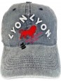 Lyon blue baseball cap at Souvenirsdelyon.Com