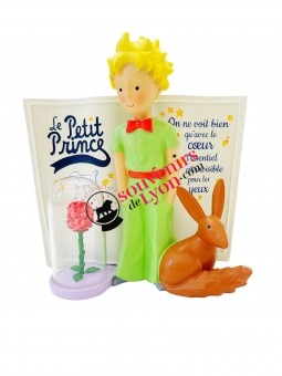 Figurine le Petit Prince, livre, la Rose et le Renard chez Souvenirsdelyon.com
