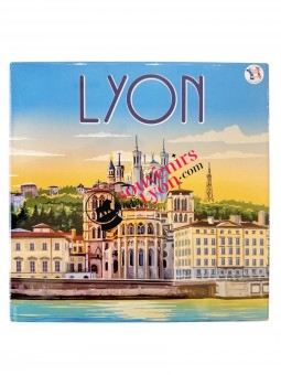 Dessous de plat Lyon poster 1 chez souvenirsdelyon.com
