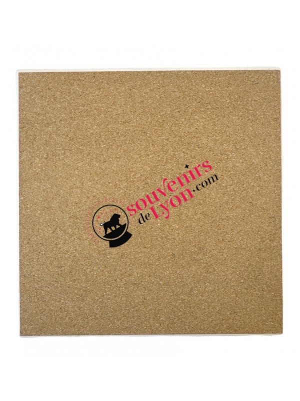 Dessous de plat Lyon poster 2 chez souvenirsdelyon.com