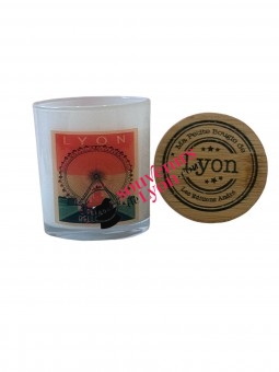 Lyon Bellecour square Candle Non-perfumed at Souvenirsdelyon.Com