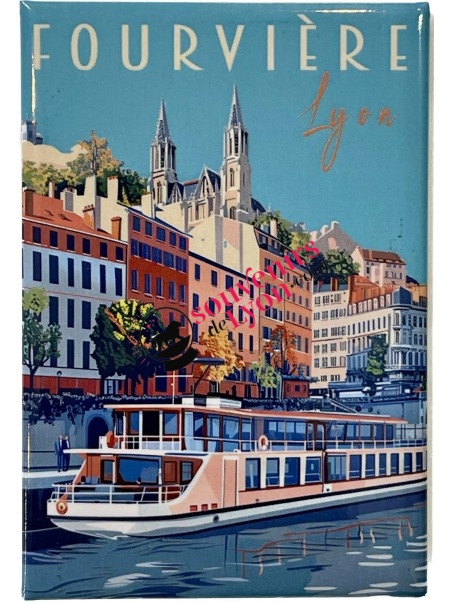 Lyon Fourvière and the Old Lyon magnet at Souvenirsdelyon.Com