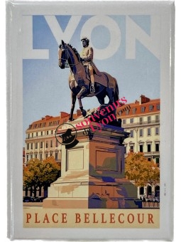 Lyon Sun King magnet at Souvenirsdelyon.Com