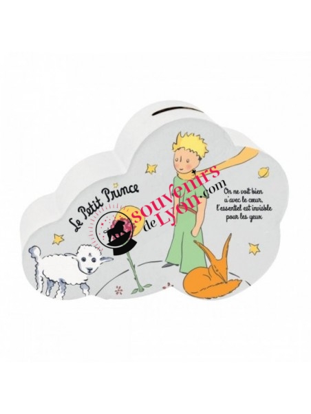 Tirelire le Petit Prince nuage mouton chez Souvenirsdelyon.com