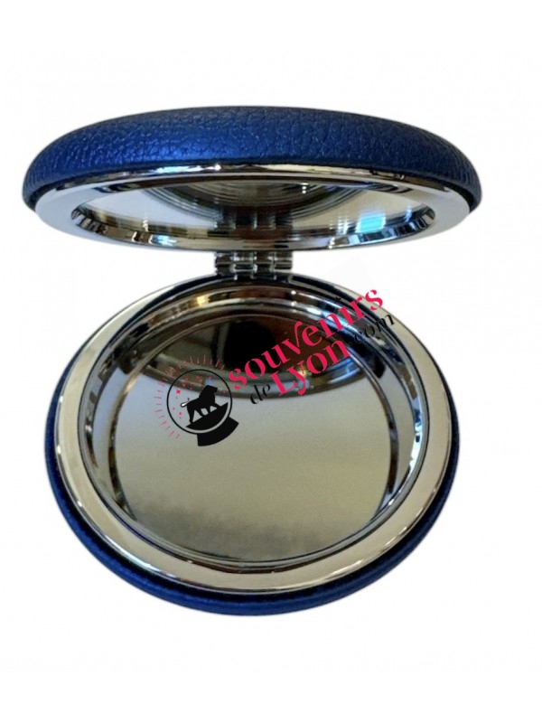 Miroir de poche Lyon Bleu 3 chez Souvenirsdelyon.Com