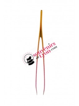 Pinces à épiler Lyon Doré/Fuchsia 2 chez Souvenirsdelyon.com
