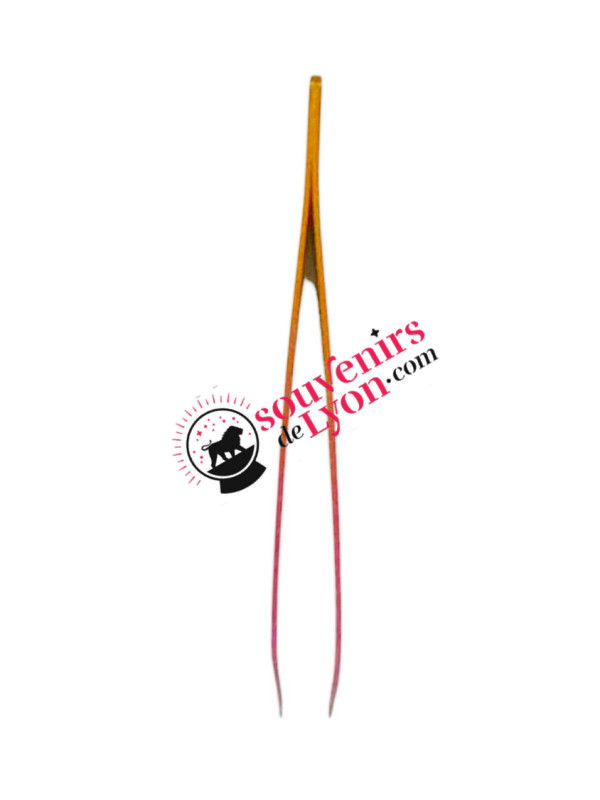 Tweezers Lyon Gold/Fuchsia 2 at Souvenirsdelyon.Com