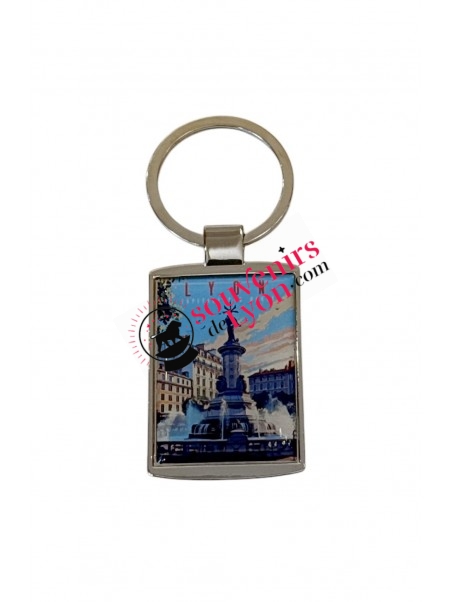 Porte-clés Lyon Capitale des Gaules chez Souvenirsdelyon.com