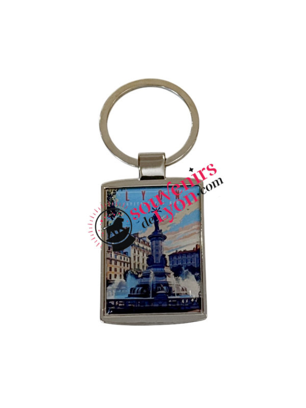 Lyon Capital of Gauls key ring at Souvenirsdelyon.com