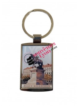 Lyon Sun King key ring at Souvenirsdelyon.com