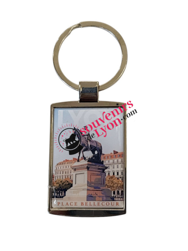 Lyon Sun King key ring at Souvenirsdelyon.com