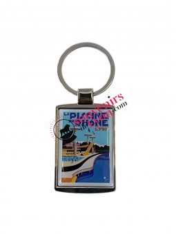 Porte-clés Lyon La Piscine du Rhône chez SouvenirsdeLyon.com