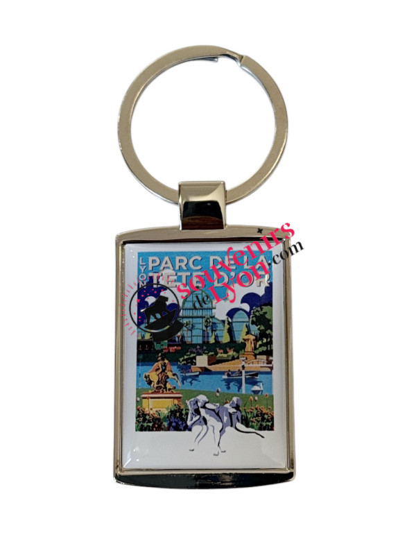 Lyon Head of Gold Park key ring at Souvenirsdelyon.com