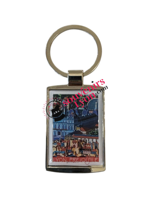 Lyon Peninsula key ring at Souvenirsdelyon.com