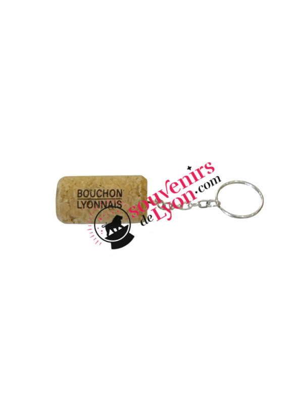 Porte-clés Bouchon Lyonnais chez souvenirsdelyon.com
