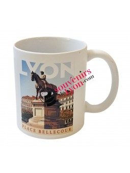 Lyon Sun King mug at souvenirsdelyon.com
